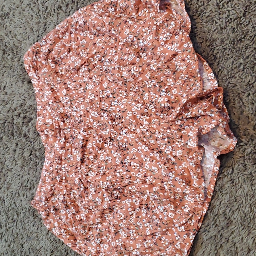 Vanilla star floral shorts